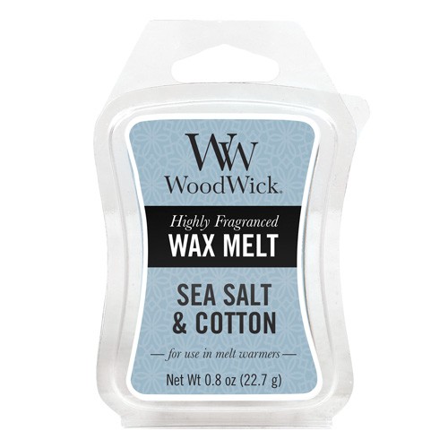 WoodWick vosk Sea Salt & Cotton
