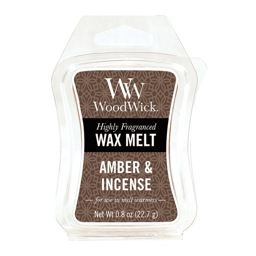 WoodWick vosk Amber & Incense