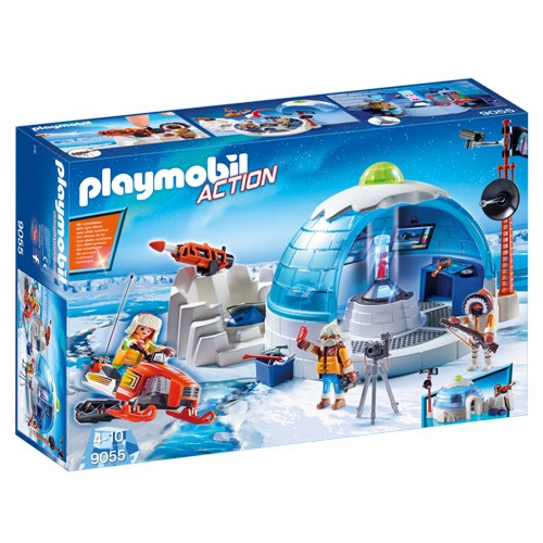 Playmobil Obydlí polární expedice Playmobil Polární expedice, 85 dílků