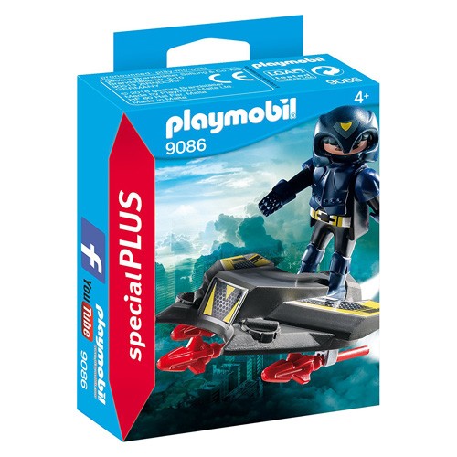 Playmobil Sky Knight a hoverboard Playmobil TOP agenti, 150 dílků