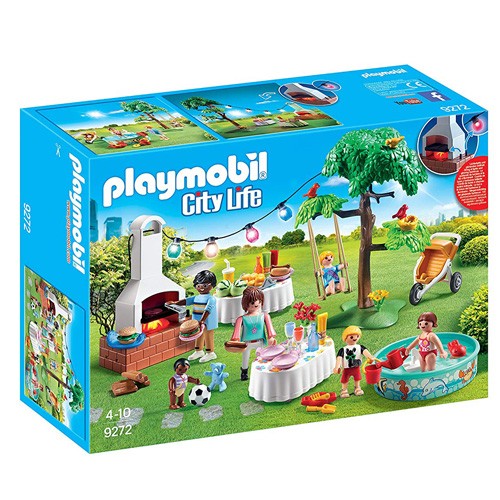 Playmobil Zahajovací party Playmobil Moderní dům, 50 dílků