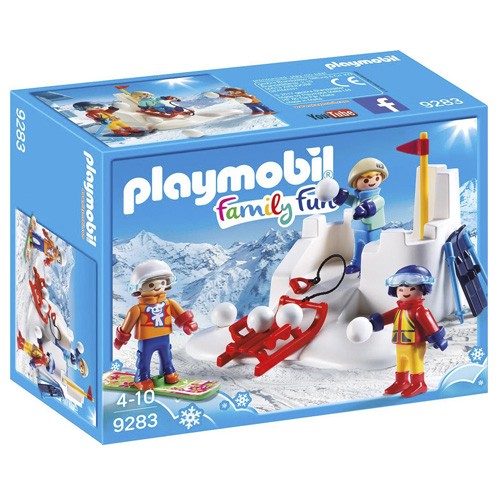 Playmobil Sněhová bitva Playmobil Zimní sporty, 30 dílků