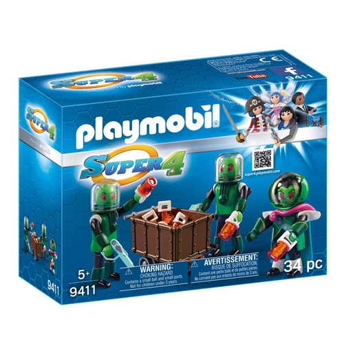 Playmobil Obyvatelé Sykronie Playmobil Super 4, 34 dílků