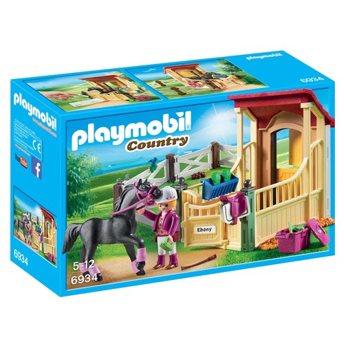 Playmobil Box pro Arabského koně Playmobil Jezdecký dvůr, 50 dílků