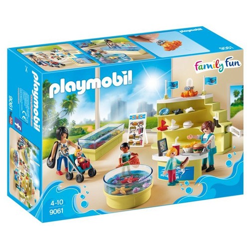 Playmobil Obchod pro akvaristy Playmobil Mořské akvárium, 68 dílků
