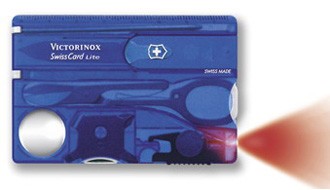 Victorinox SwissCard Lite - modrá/transparentní