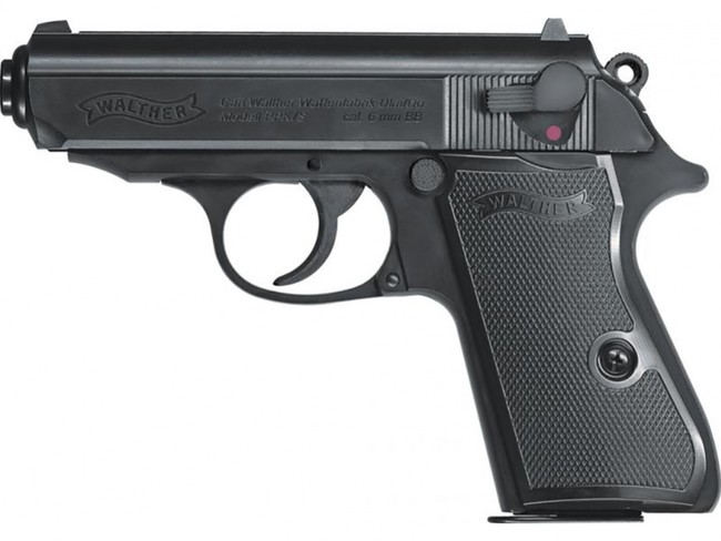 Umarex Airsoft Pistole Walther PPK/S černá Metal Slide ASG