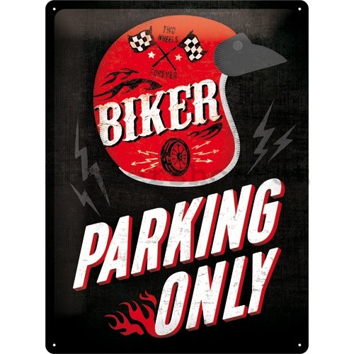 Nostalgic Art Plechová cedule - Biker Parking Only