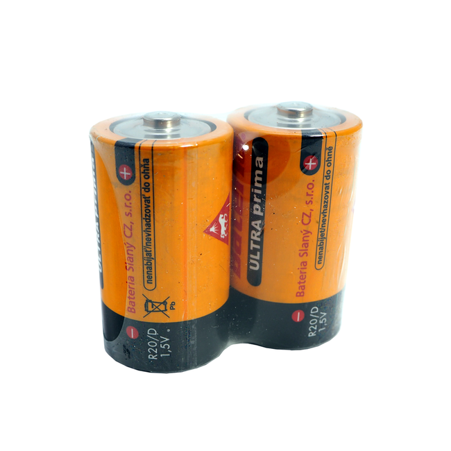 Baterie D 1,5V 2ks R20