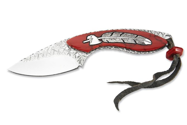 Buck Nůž Buck Mini Alpha Hunter Yellowhorse Eagle Feather - limitovaná edice